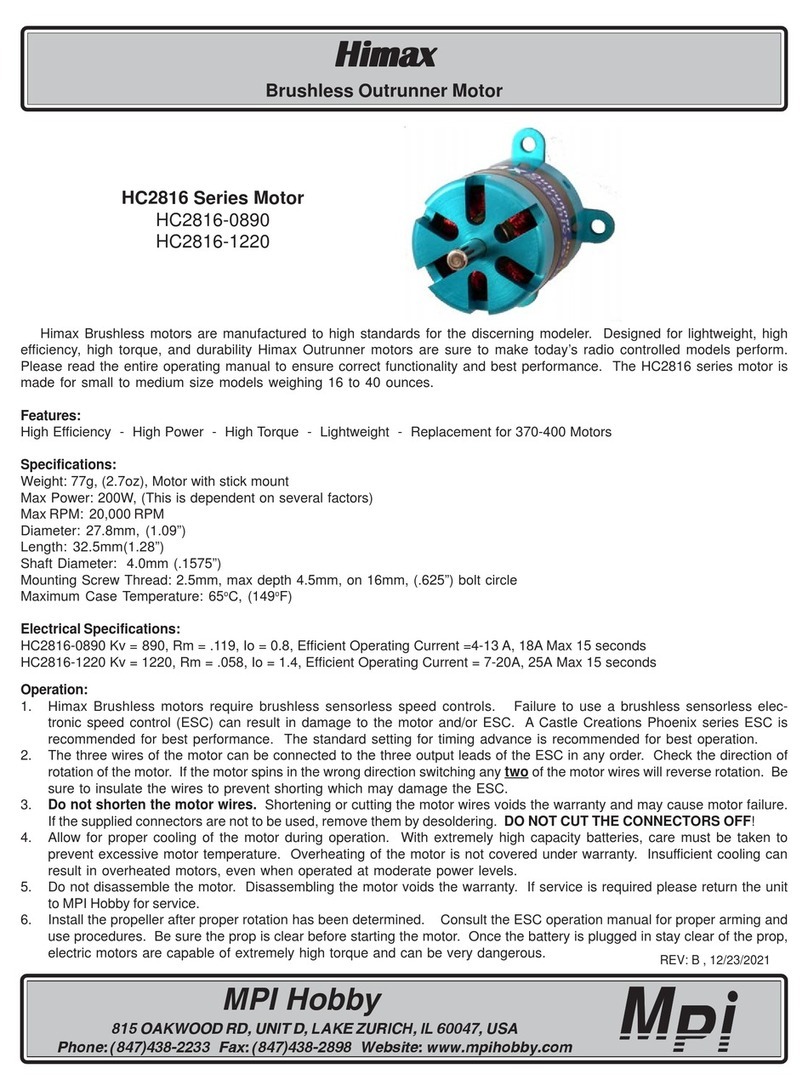 MPI Himax HC2816 Series manual