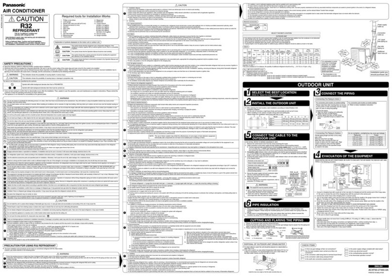 Panasonic Z25 Series User manual