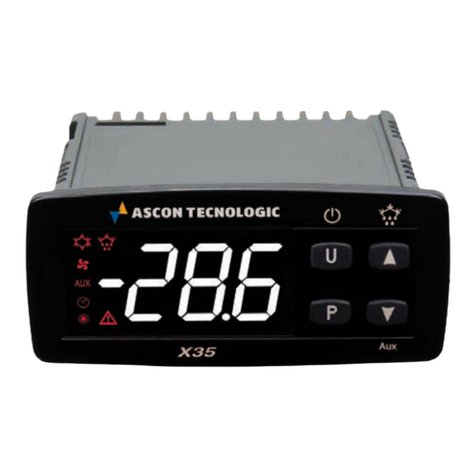 Ascon tecnologic X35 User manual
