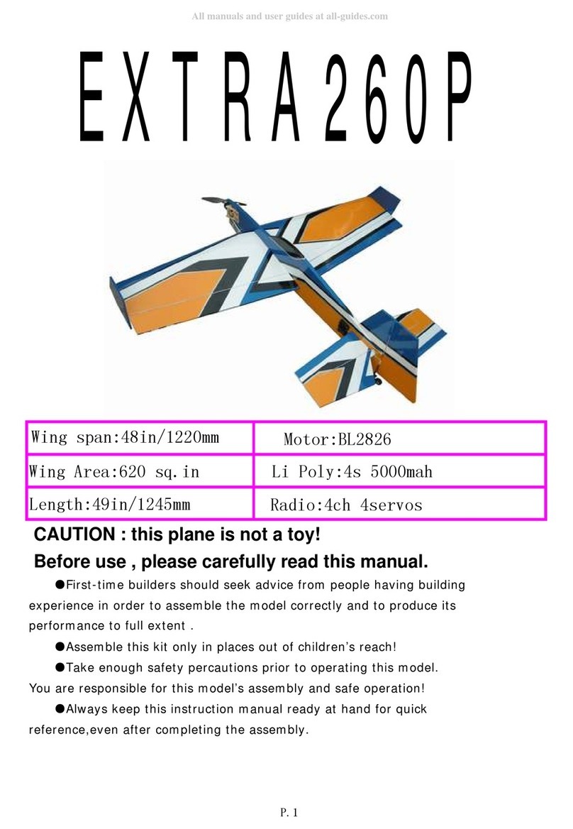 Hobby King EXTRA260P manual
