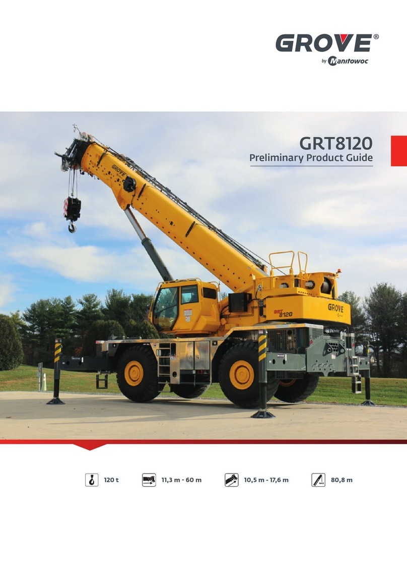 Manitowoc Grove GRT8120 User manual