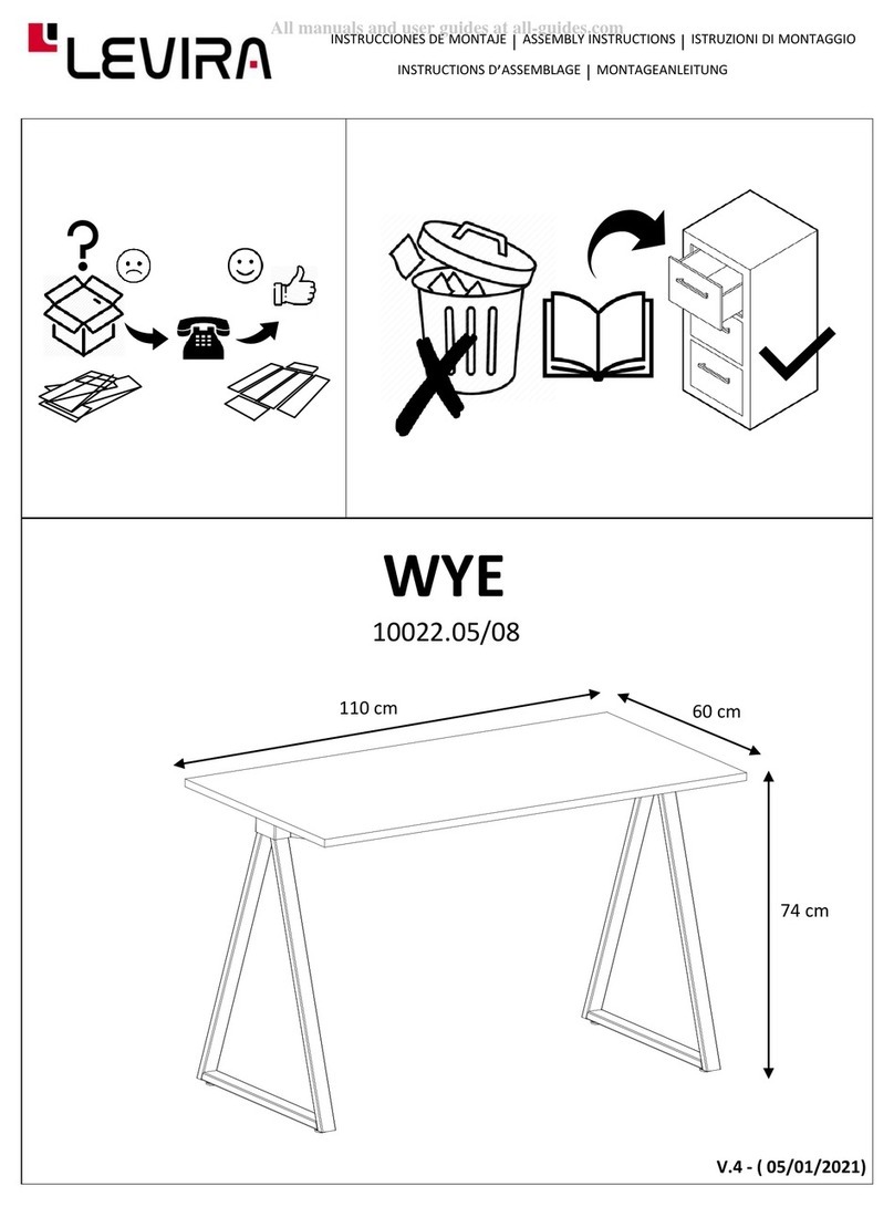 Levira WYE 10022.05 Assembly instructions