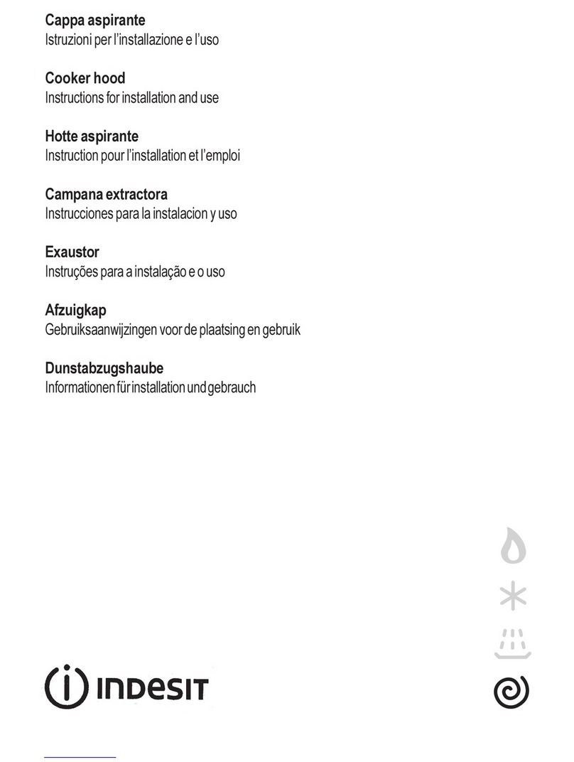 Indesit H571 Instructions for and use Instructions for installation and use Indesit H571 Instructions for and use Instructions for installation and use