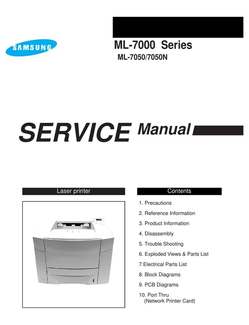 Samsung ML 7000 User manual