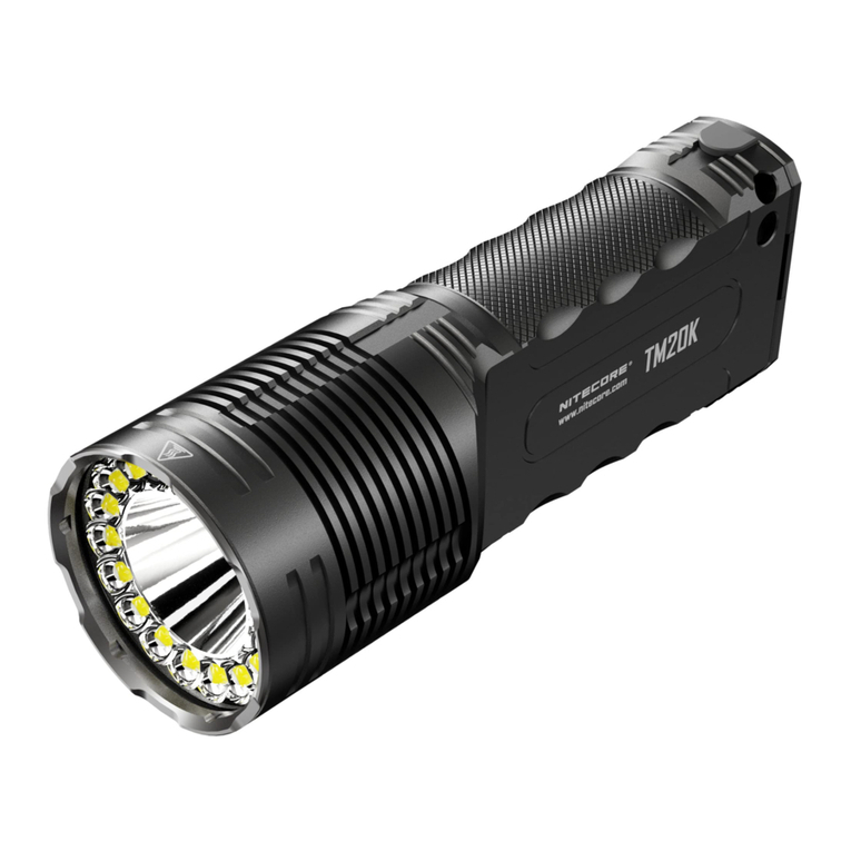 Nitecore TM20K User manual