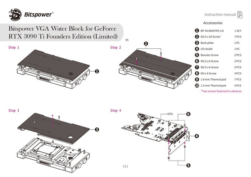Bitspower BP-VG3090TIFE-LD User manual