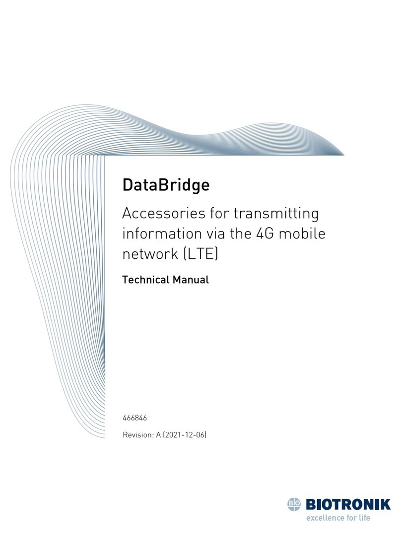 BIOTRONIK DataBridge Technical manual