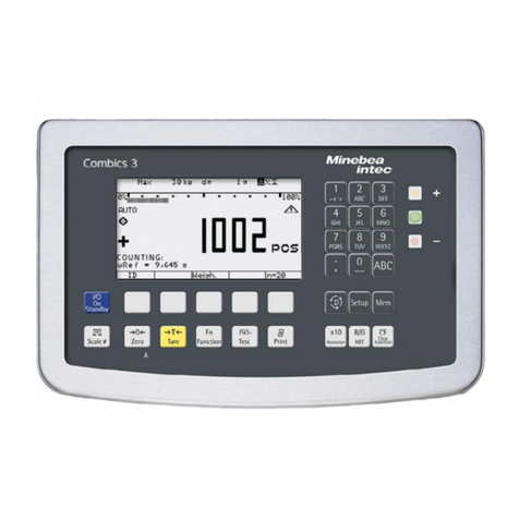 Minebea Intec Combics 3 Filling Basic H3 User manual