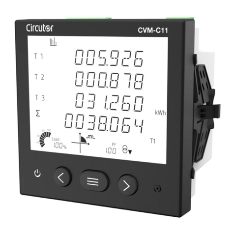 Circutor CVM-C11 User manual Circutor CVM-C11 User manual