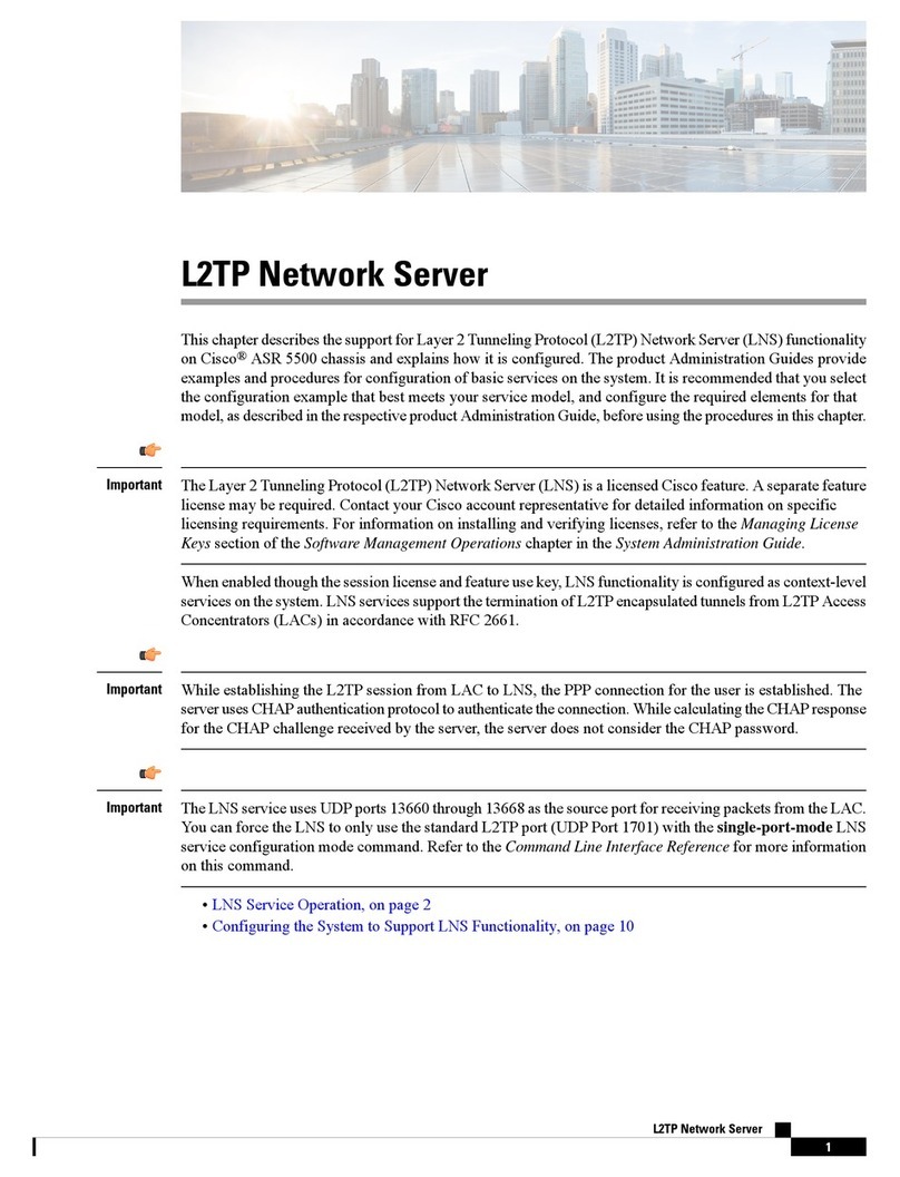 Cisco L2TP User manual