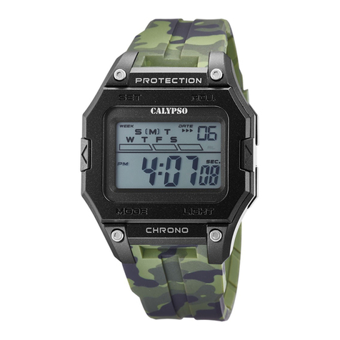 Calypso Watches X-Trem IKMK5810M instruction manual