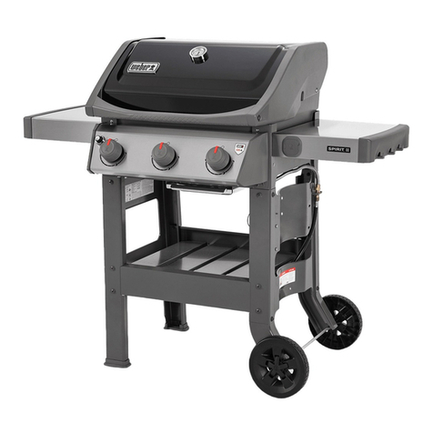 Weber Spirit II E310 User manual
