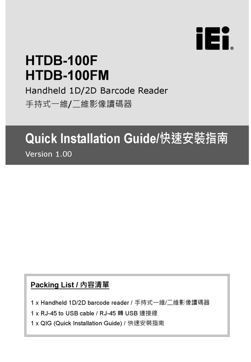 IEI Technology HTDB-100F User manual