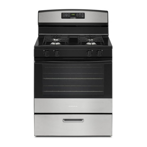 Amana AGR6303MMS User manual