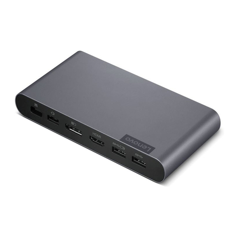 Lenovo USB-C Universal Business Dock User manual