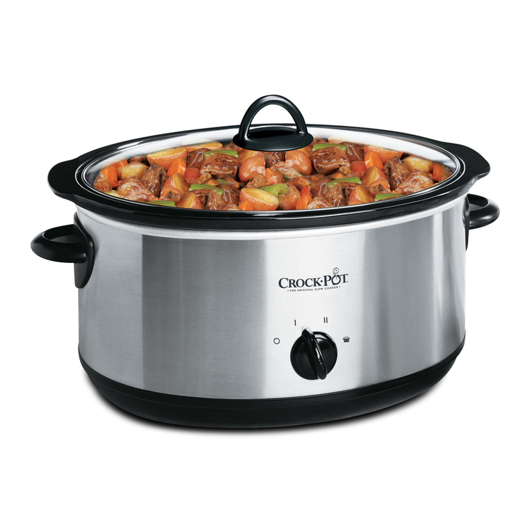 Crock-Pot SCV803-SS User manual