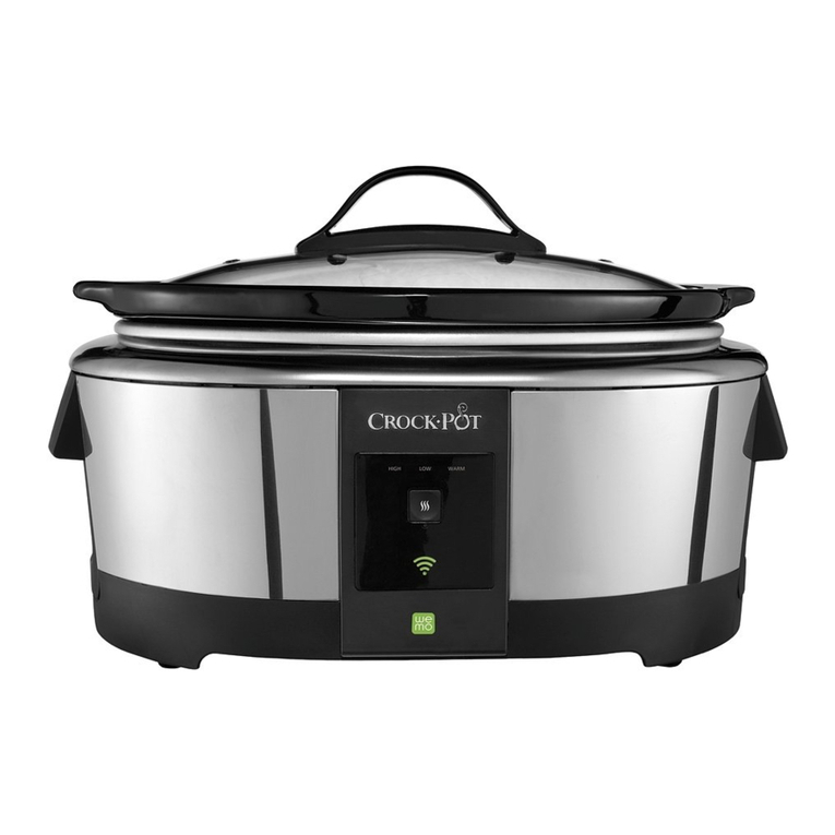 Crock-Pot SCCPAC608-P User manual