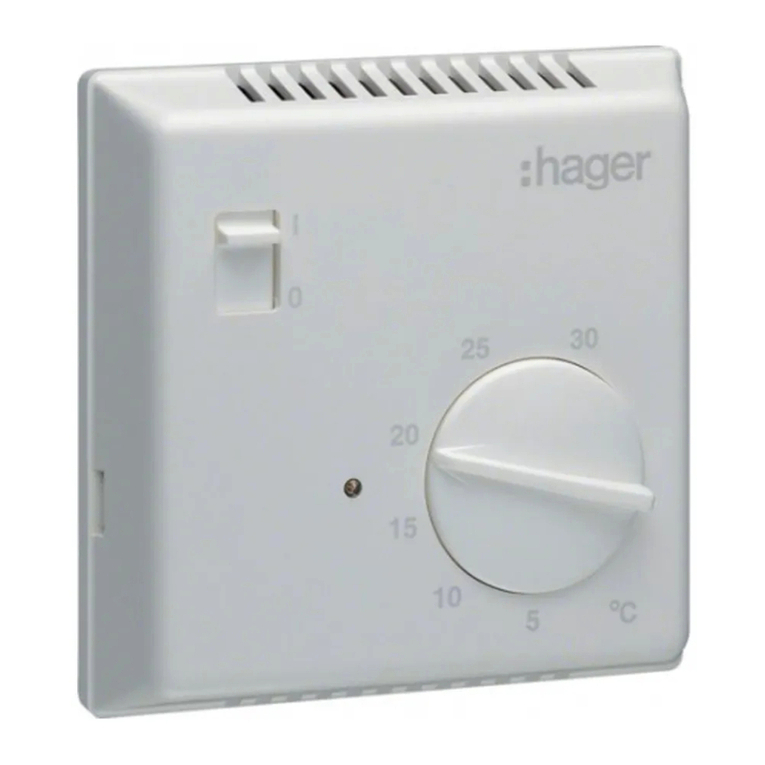 hager EK051 User manual hager EK051 User manual