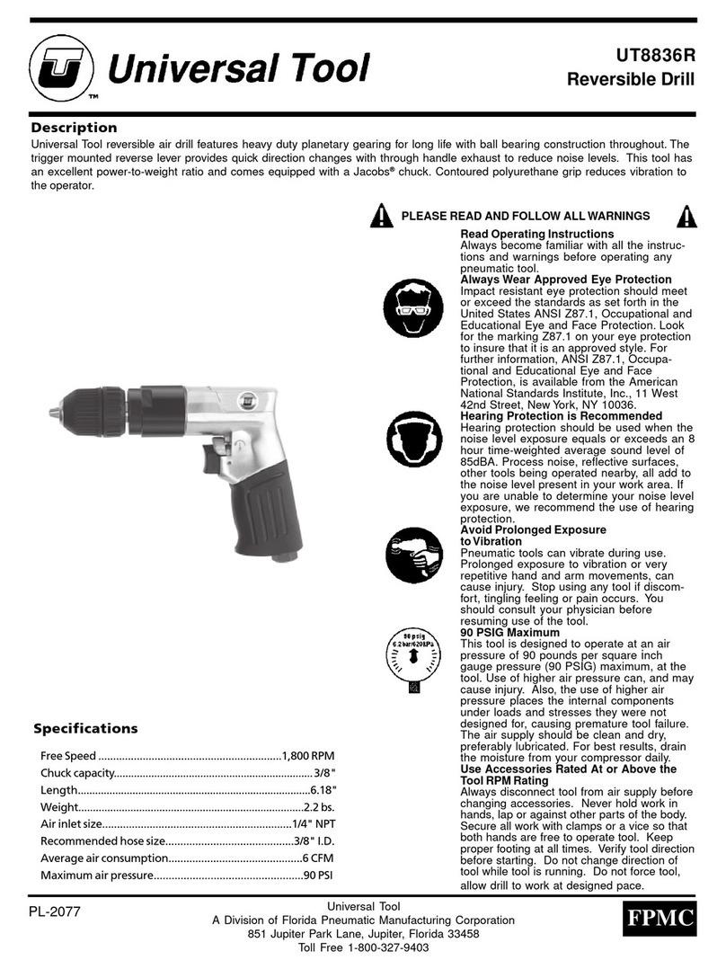Universal Tool UT8836R manual