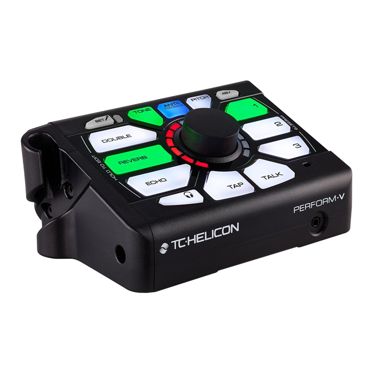 TC-Helicon Perform-V quick start guide