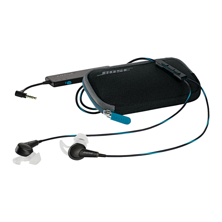 Bose QuietComfort 20 user manual