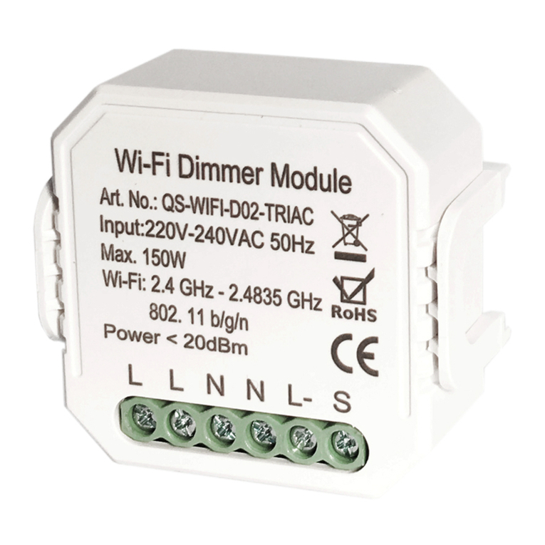 TUYA QS-WIFI-D02-TRIAC user manual