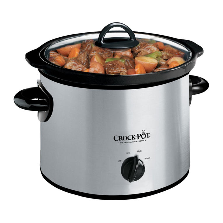 Crock-Pot SCR300-SS User manual