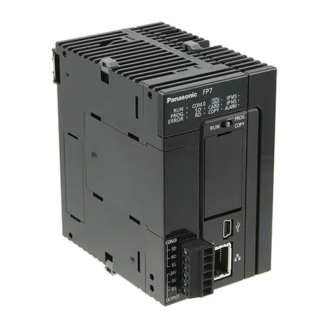 Panasonic FP7 Series Installation manual