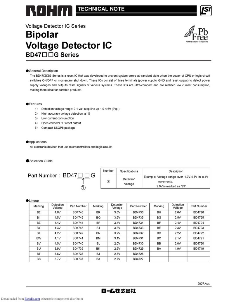 Rohm BD47 G Series Technical notes