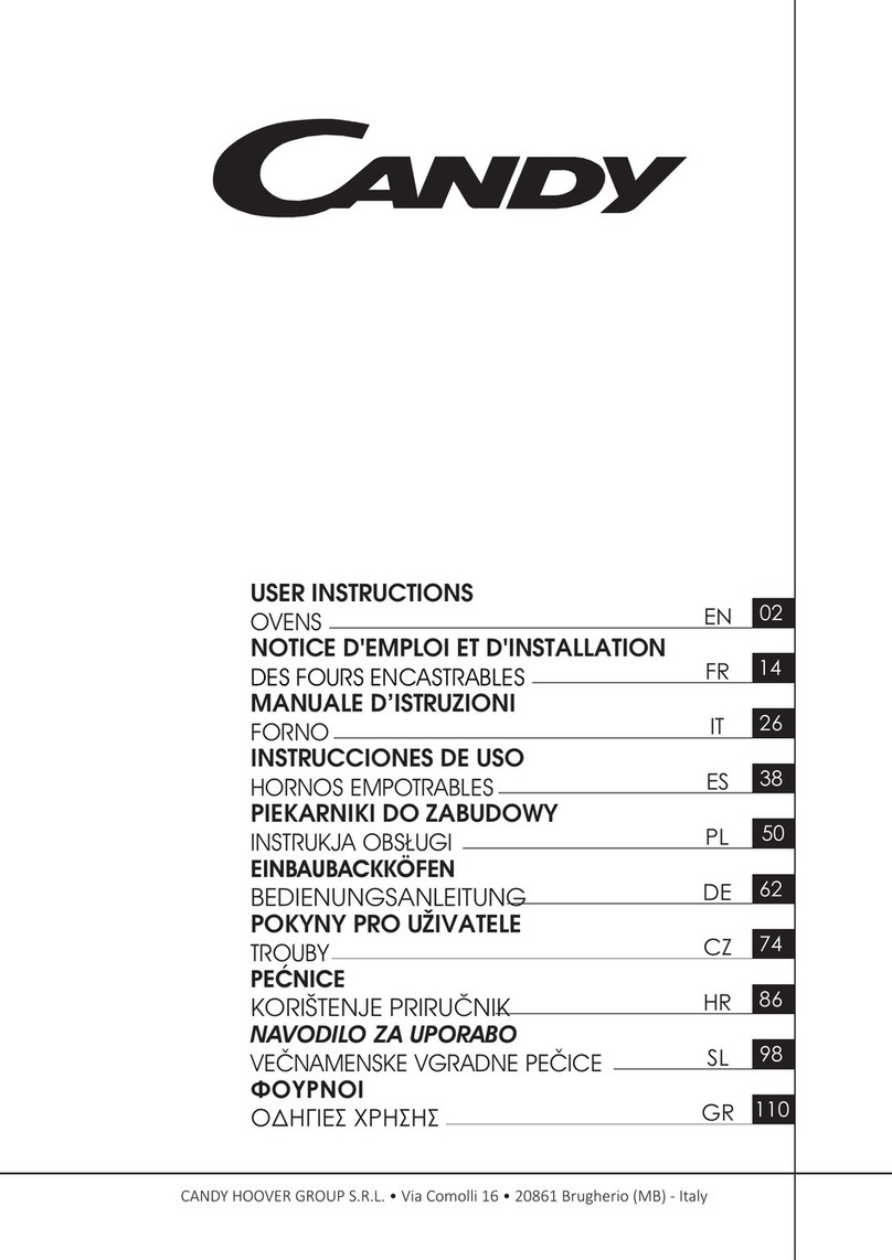 Candy FCT896XS WIFI User manual