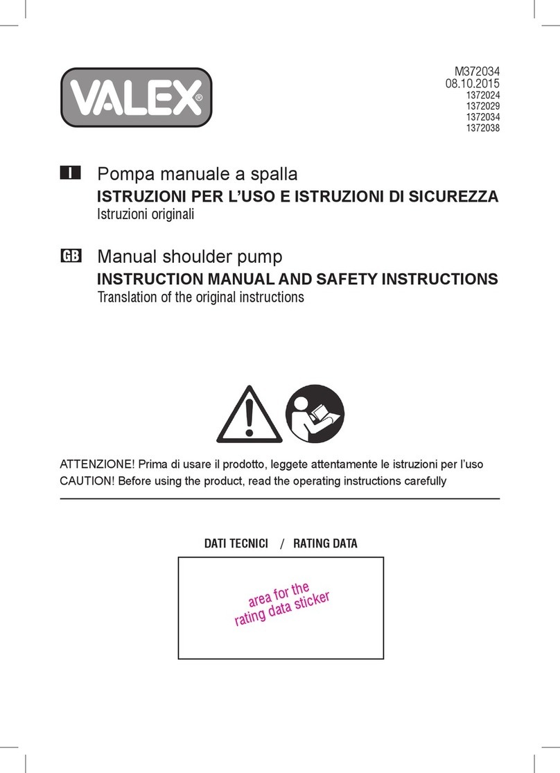 Valex 1372024 Instruction manual and safety instructions