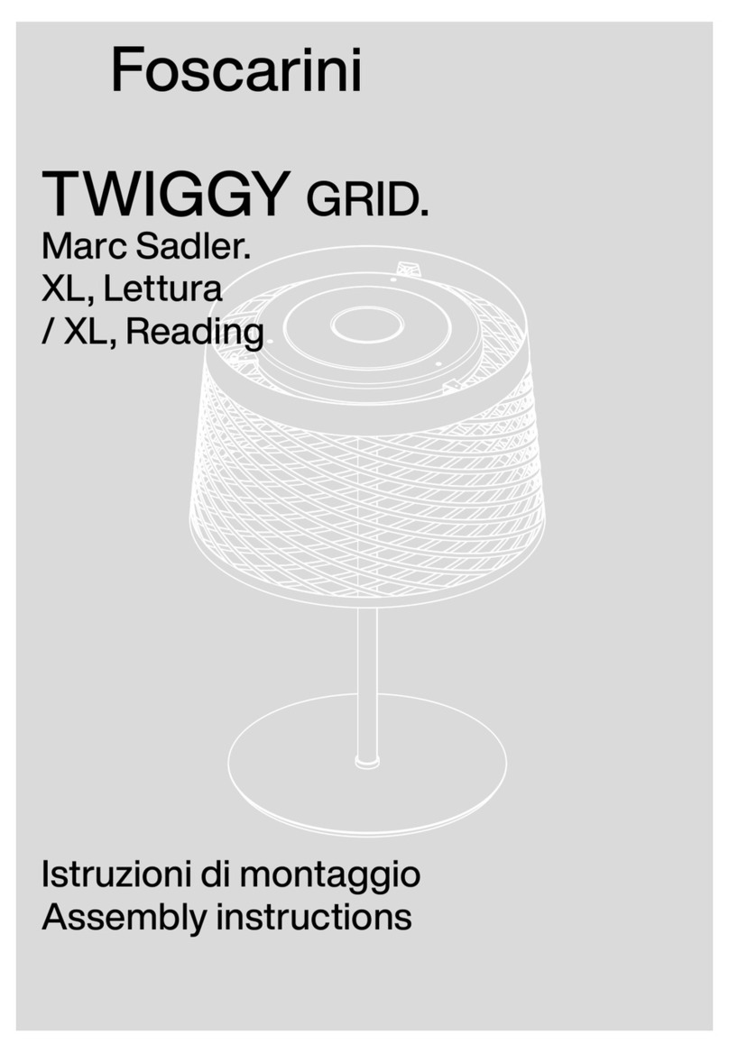 FOSCARINI Twiggy Grid User manual