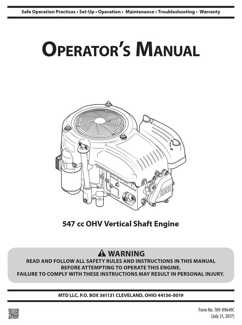 MTD 4X90HU User manual