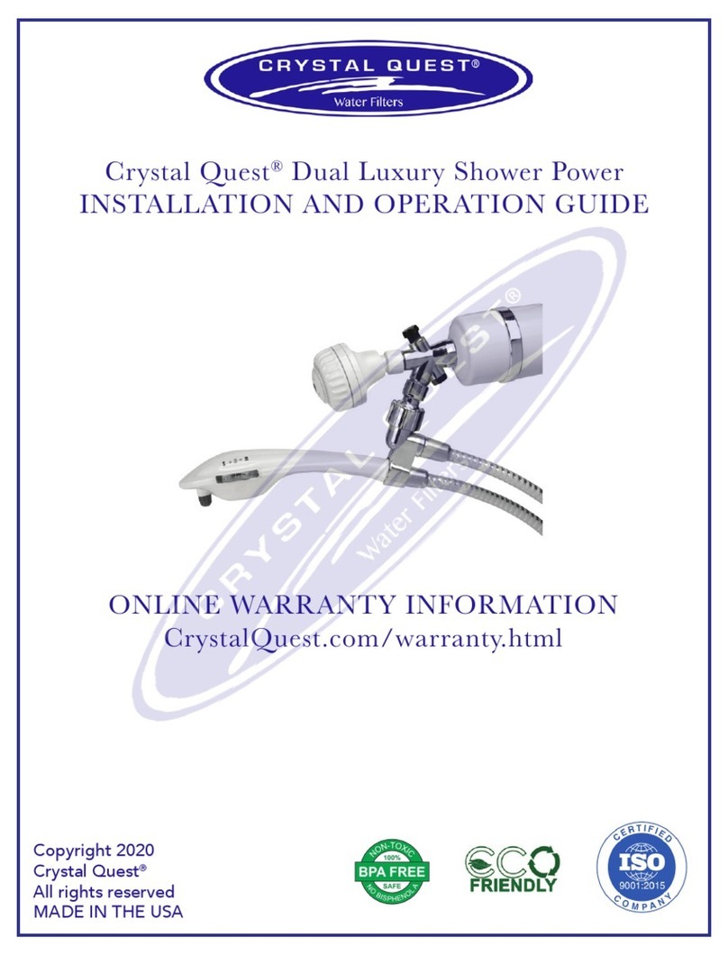 Crystal Quest CQE-SP-00807 Installation and operation guide Crystal Quest CQE-SP-00807 Installation and operation guide