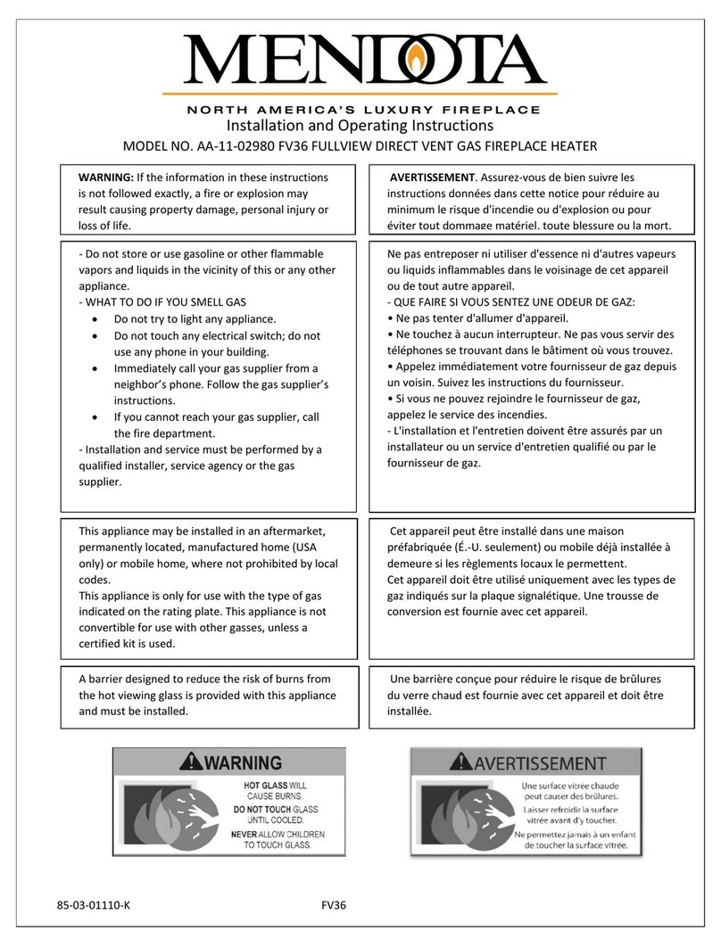 Mendota FullView AA-11-02980 FV36 User manual