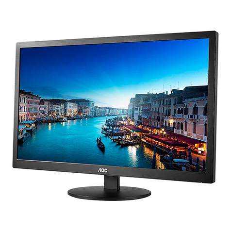 AOC E2770SD6 User manual