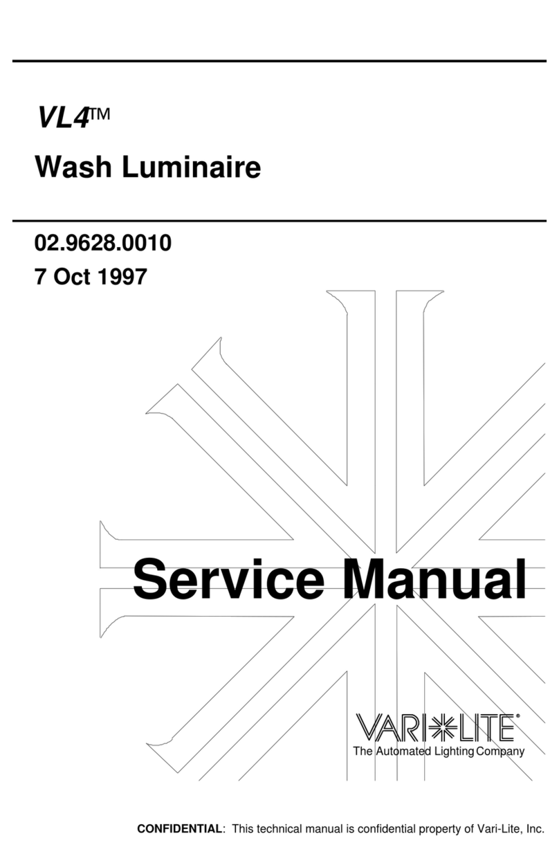 Vari Lite VL4 manual
