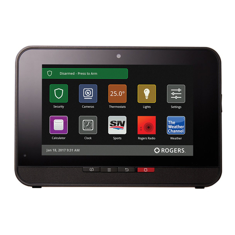 Rogers Smart Home Monitoring quick start guide Rogers Smart Home Monitoring quick start guide