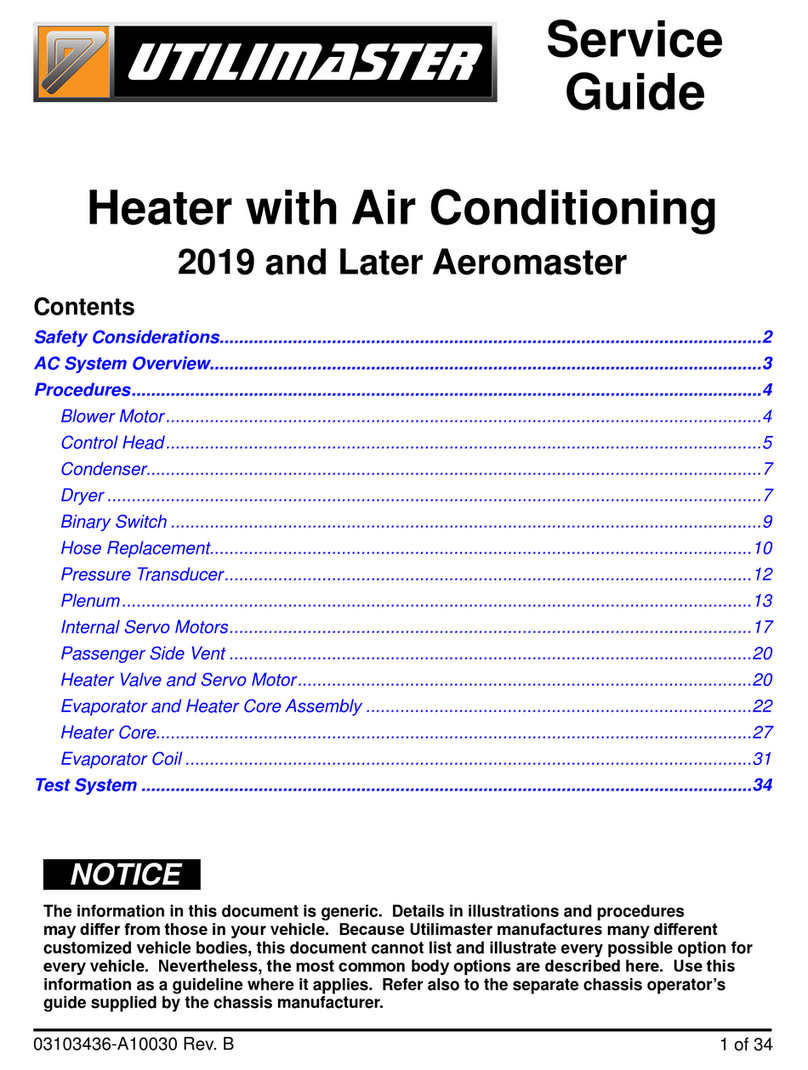 Utilimaster Aeromaster 2019 manual