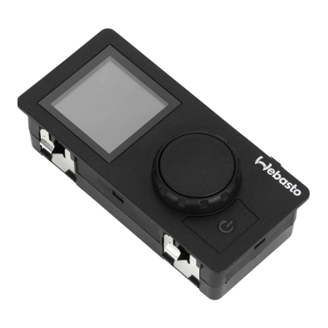 Webasto UniControl installation instructions