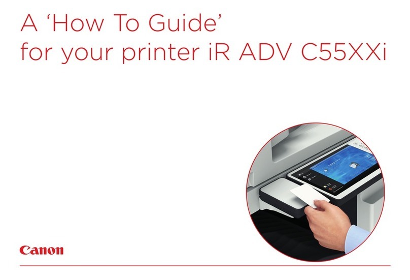 Canon iR ADV C55 i Series How-to guide