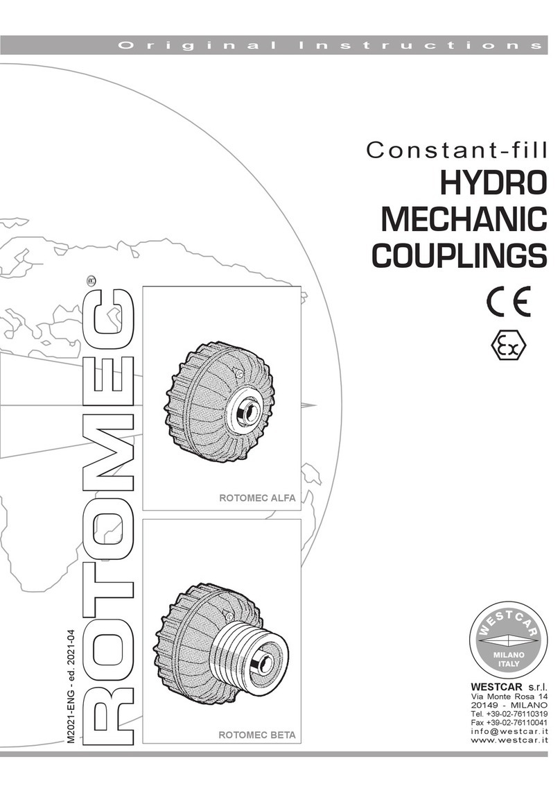 WESTCAR ROTOMEC Series Original instructions