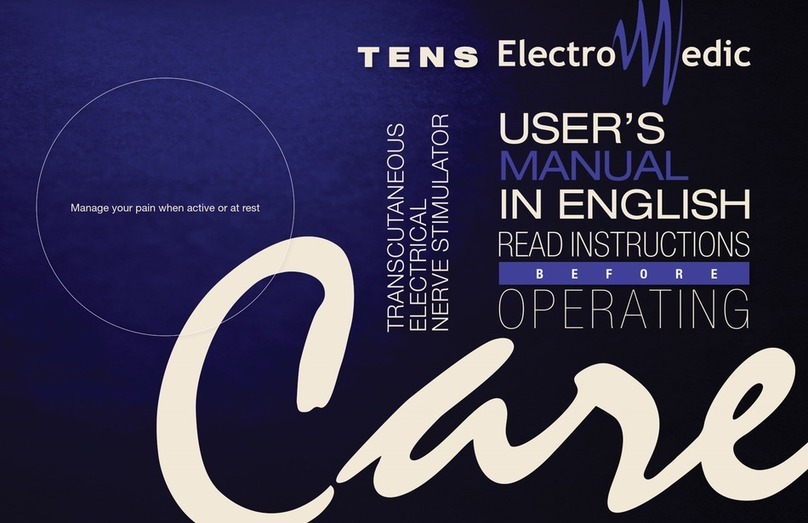 ElectroMedic CARE user manual ElectroMedic CARE user manual
