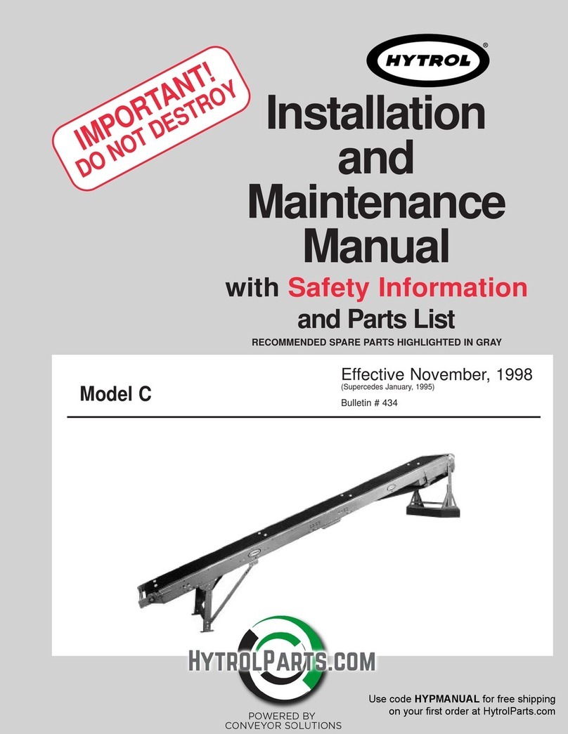 HYTROL C Installation and maintenance manual