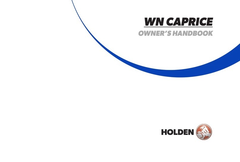 HOLDEN WN Series User guide