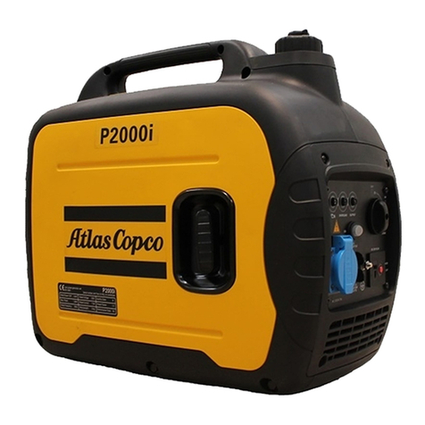 Atlas Copco P2000i User manual