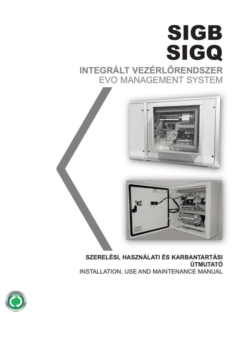 Solaronics SIGB Installation, use & maintenance manual