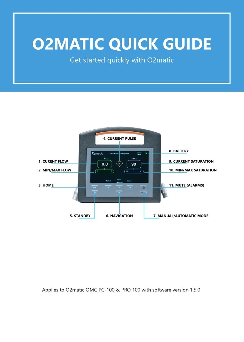O2matic OMC PC-100 quick guide