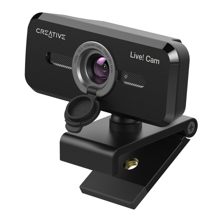 Creative Live! Cam Sync 1080p V2 quick start guide
