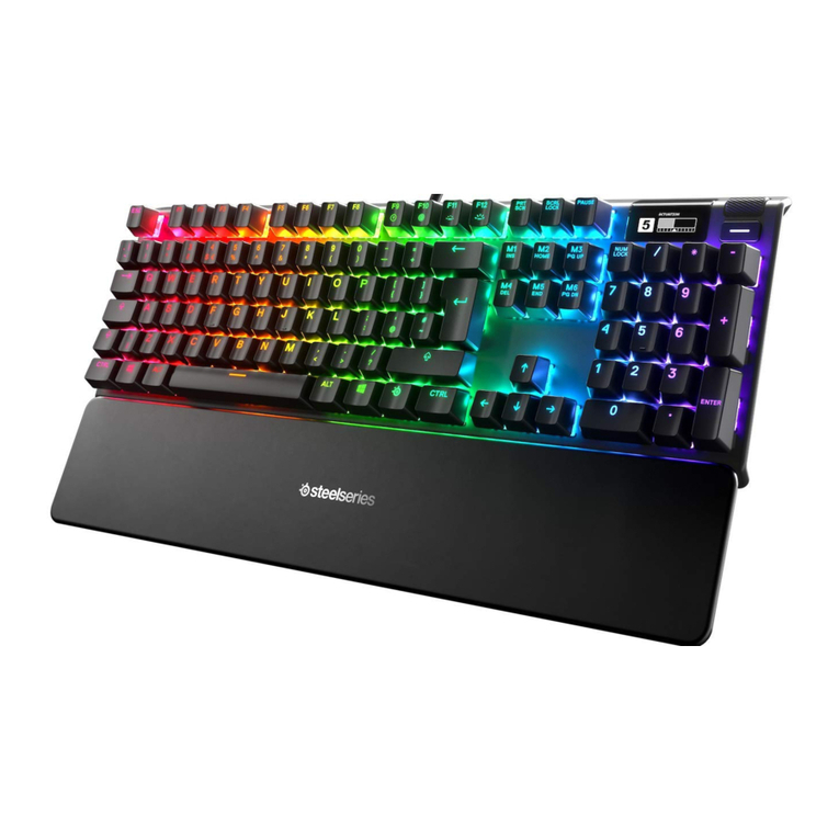 SteelSeries APEX PRO User manual SteelSeries APEX PRO User manual